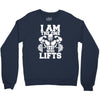 i am the one who lifts Crewneck Sweatshirt