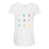 fuck pizza Maternity Scoop Neck T-shirt