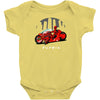 deadpool x akira Baby Bodysuit