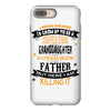 Super Cool Granddaughter Of A Freaking Awesome Father iPhone 8 Plus