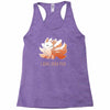 i give zero fox Racerback Tank
