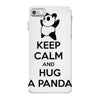keep calm and hug a panda iPhone 7 Case
