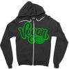 vegan 2 Zipper Hoodie