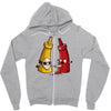 it's only ketchup Zipper Hoodie