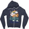 Good Good Vibrations Zipper Hoodie