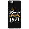 kings are born in 1971 iPhone 6/6s Case