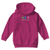 three monkeys talking nonsense Youth Hoodie