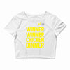 Winner Winner Chicken Dinner Pubg Crop Top