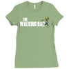 the walking dad Ladies Fitted T-Shirt