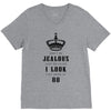 Don't Be Jealous Just Because Look This Good At 80 V-Neck Tee