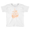 Never Give Up Uterine Cancer Awareness Toddler T-shirt