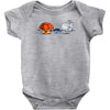 the hare and the shell Baby Bodysuit