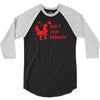 don't stop believin funny christmas 3/4 Sleeve Shirt