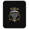 i am a gemini Mousepad