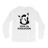 viva la evolucion Long Sleeve Shirts