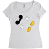 Creating a Little Disney Magic Character Women's Triblend Scoop T-shirt