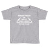 nobody needs an ar 15 Toddler T-shirt