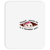 November Peeking Out Baby Girl Mousepad