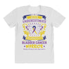 Never Underestimate the Strength of a Bladder Cancer Warrior Being All Over Women's T-shirt