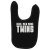 real men make twins Baby Bibs
