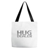 hug dealer Tote Bags