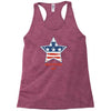 independence day 4th july star america american flag Racerback Tank