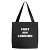fart  loading Tote Bags