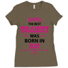 The Best Grammy Was Born In May Ladies Fitted T-Shirt