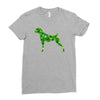 boxer leaf Ladies Fitted T-Shirt