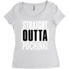 pubg - straight outta pochinki Women's Triblend Scoop T-shirt