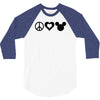 peace 3/4 Sleeve Shirt