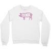 pig oink funny Crewneck Sweatshirt
