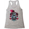 mr topstache vs jthree Racerback Tank