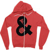 pizza &amp; beer Zipper Hoodie
