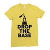 drop base Ladies Fitted T-Shirt