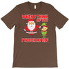 touch my elf christmas fun and naughty T-Shirt