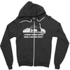 i think we're gonna need a bigger boat Zipper Hoodie