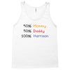 mommy daddy harrison baby name Tank Top