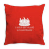 i only get blown on birthdays Throw Pillow