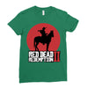 red dead redemption 2. Ladies Fitted T-Shirt