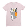 kittens in a pocket Ladies Fitted T-Shirt