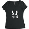 Meow Women's Triblend Scoop T-shirt