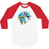 invader spiff 3/4 Sleeve Shirt
