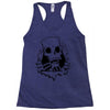 bart skull Racerback Tank
