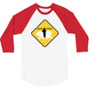 bear shark 3/4 Sleeve Shirt