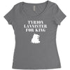 tyrion lannister for king Women's Triblend Scoop T-shirt
