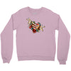 not today satan Crewneck Sweatshirt
