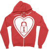 locked Zipper Hoodie