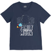 Family Trip To Moon V-Neck Tee