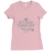 my t sharp barber shop Ladies Fitted T-Shirt